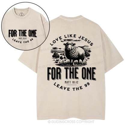 Love Like Jesus Christian Washed T-Shirt