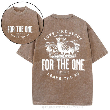 Love Like Jesus Christian Washed T-Shirt