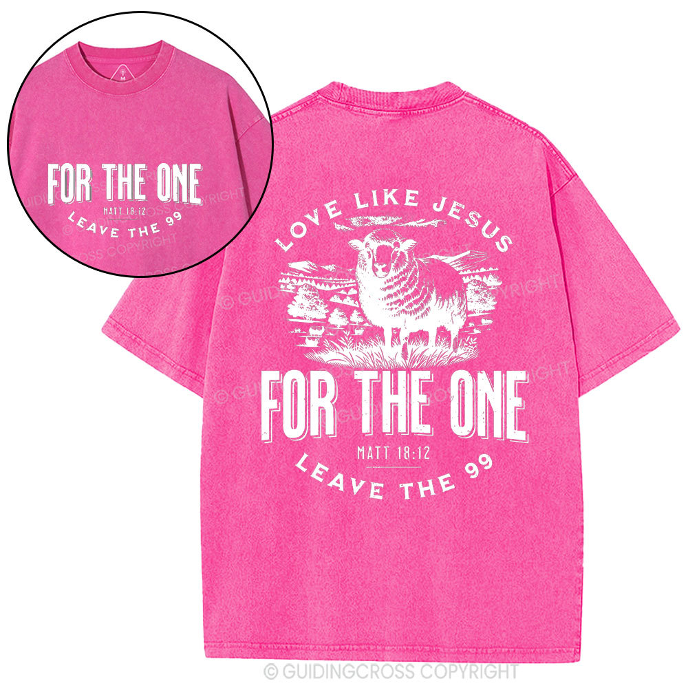 Love Like Jesus Christian Washed T-Shirt