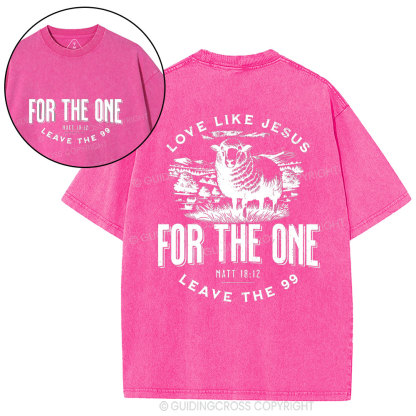 Love Like Jesus Christian Washed T-Shirt