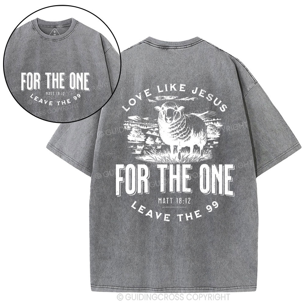 Love Like Jesus Christian Washed T-Shirt