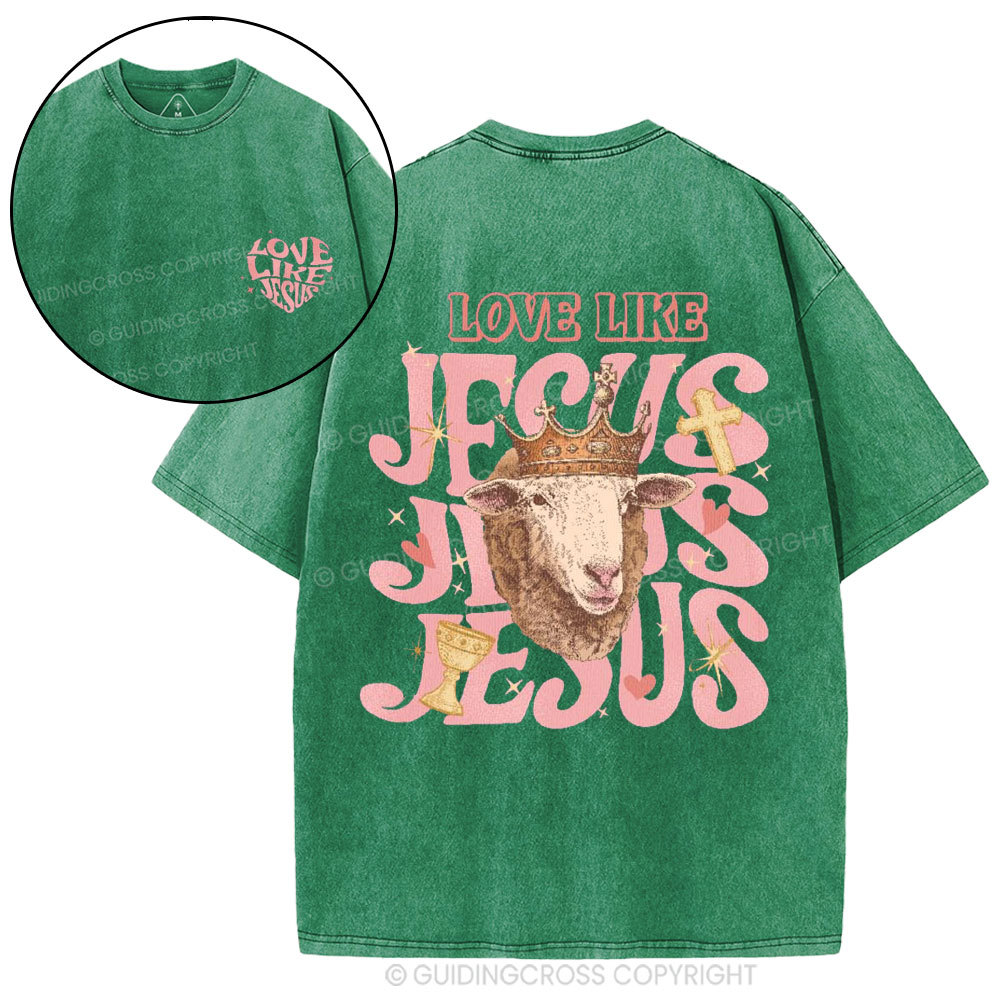 New-Sample Christian Washed T-Shirt Sale - GuidingCross