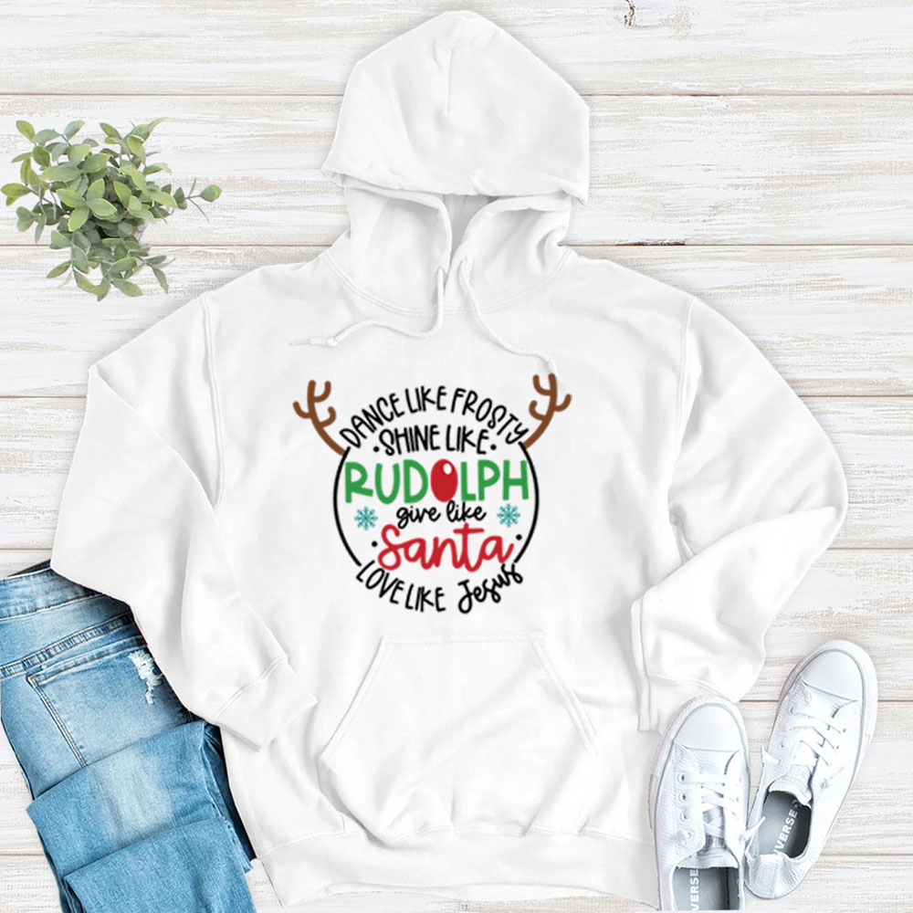 Love Like Jesus Christmas Hoodie