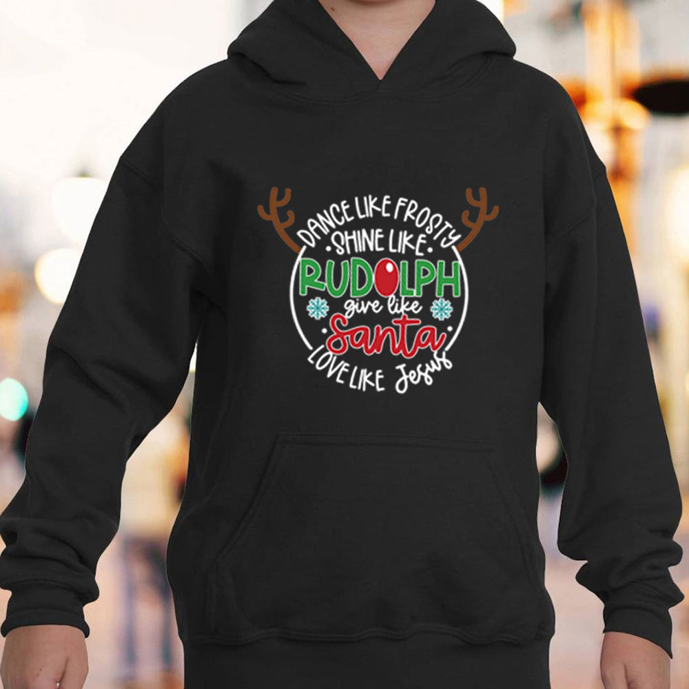 Love Like Jesus Christmas Hoodie