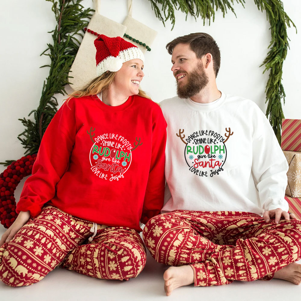 Love Like Jesus Christmas Sweatshirt