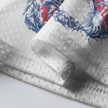 Love Never Fails Christian Mesh Jersey