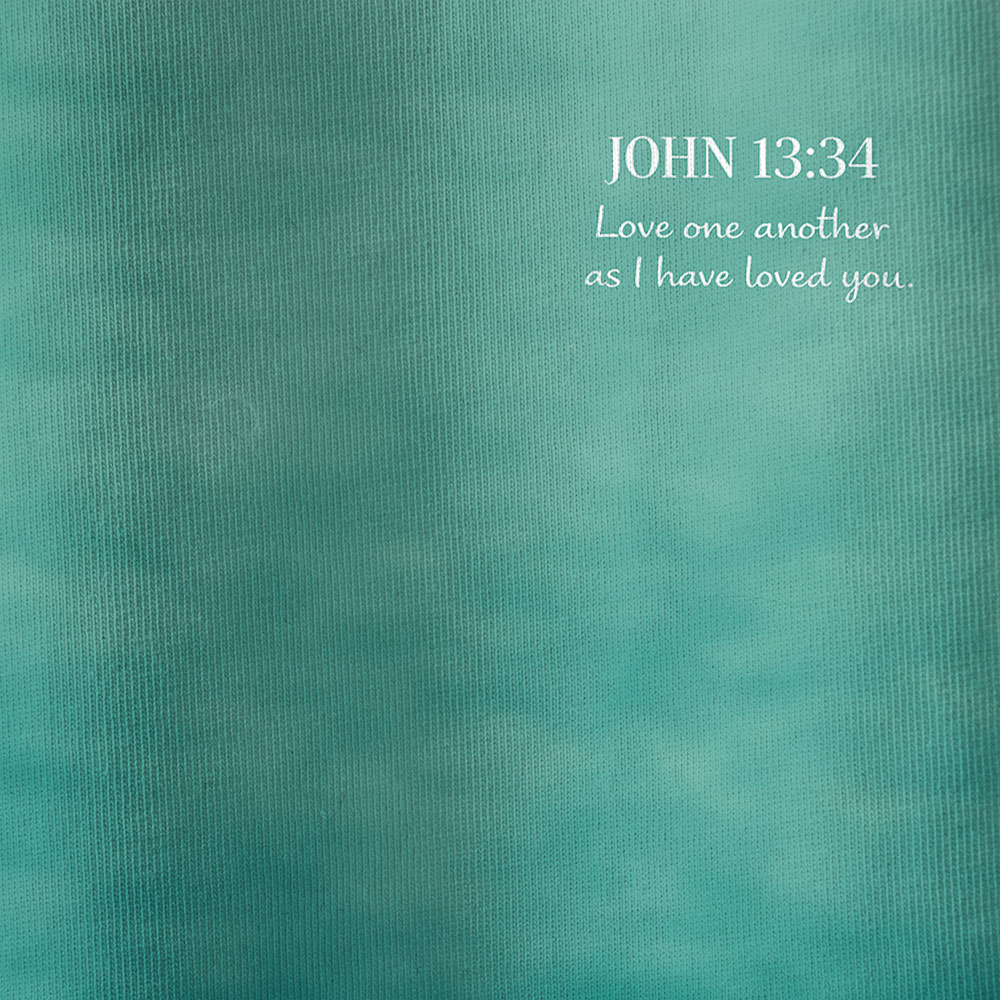 Love One Another As I Have Loved You Oversized All-Over Print Christian T-Shirt