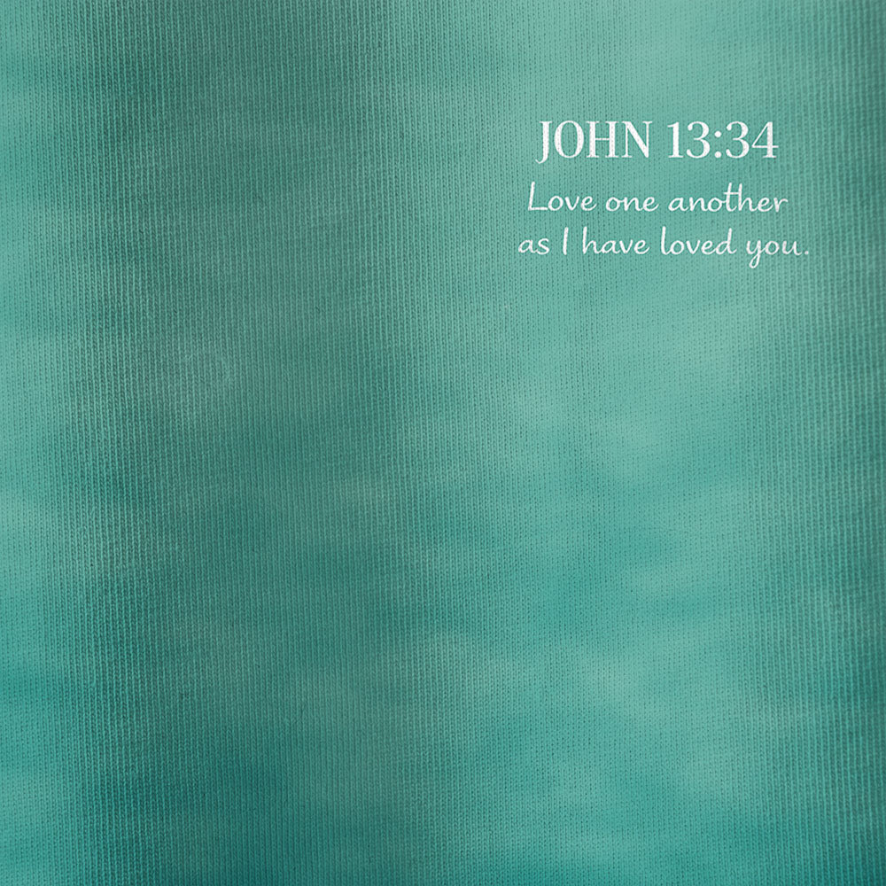 Love One Another As I Have Loved You Oversized All-Over Print Christian T-Shirt