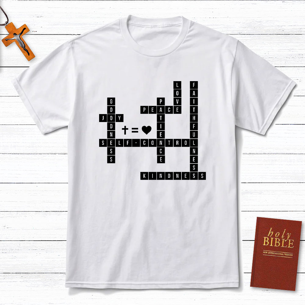 Love Peace Patience Christian T-Shirt