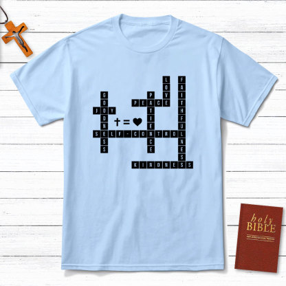Love Peace Patience Christian T-Shirt