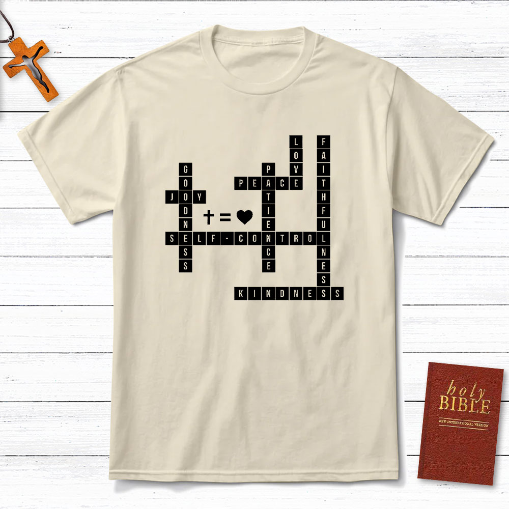 Love Peace Patience Christian T-Shirt