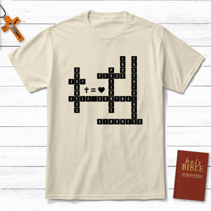 Love Peace Patience Christian T-Shirt