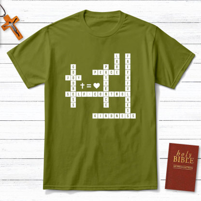 Love Peace Patience Christian T-Shirt