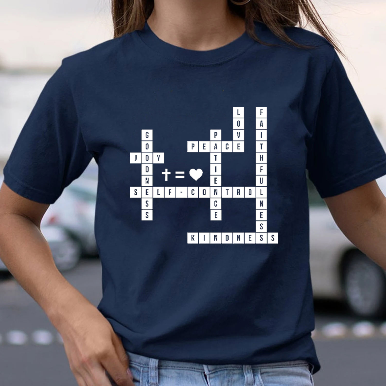 Love Peace Patience Christian T-Shirt