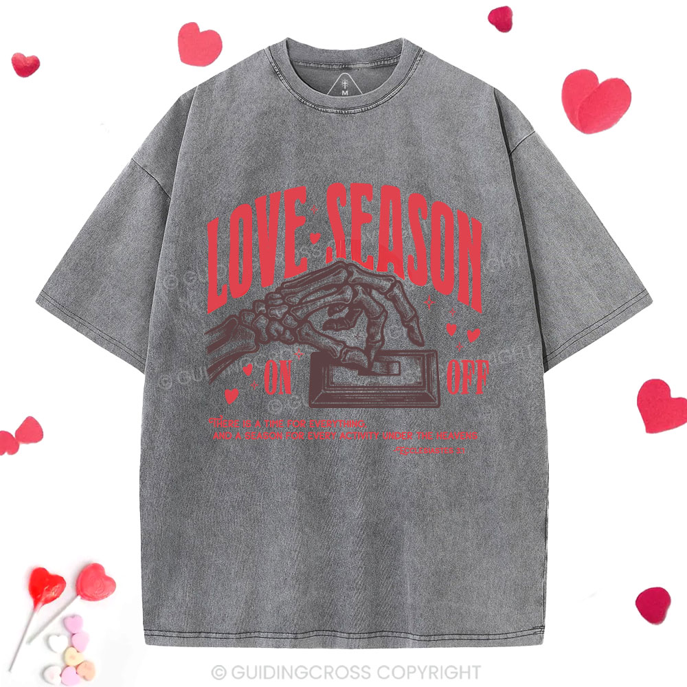 Love Season Christian Washed T-Shirt