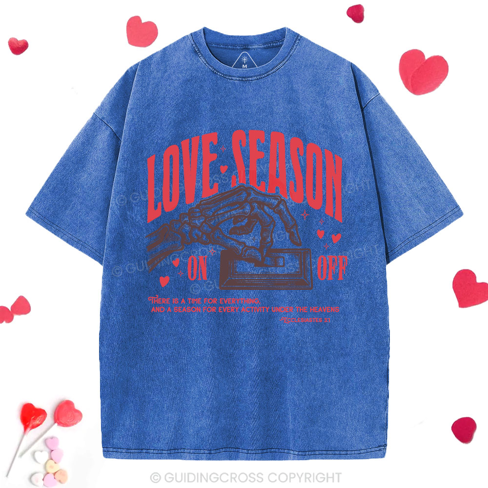 Love Season Christian Washed T-Shirt
