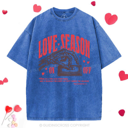 Love Season Christian Washed T-Shirt