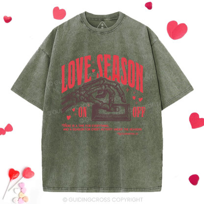 Love Season Christian Washed T-Shirt