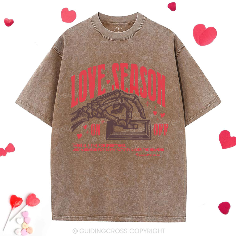 Love Season Christian Washed T-Shirt
