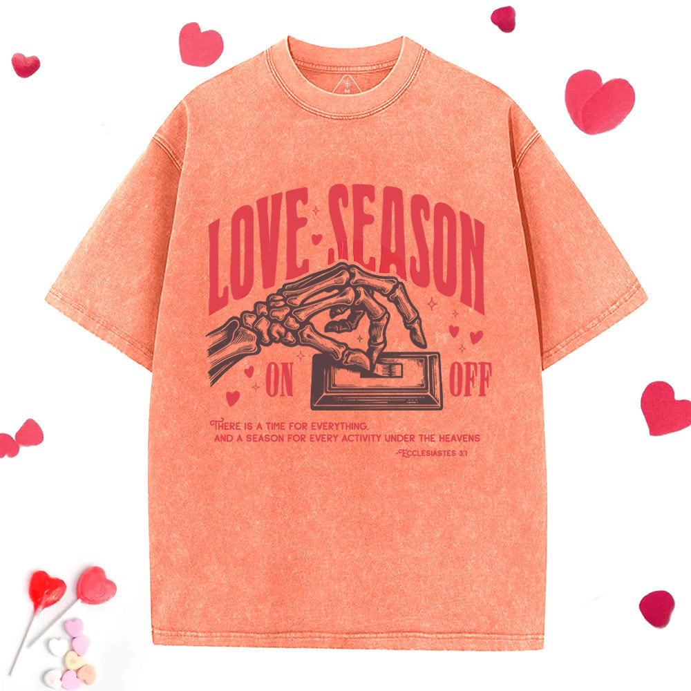 Love Season Christian Washed T-Shirt