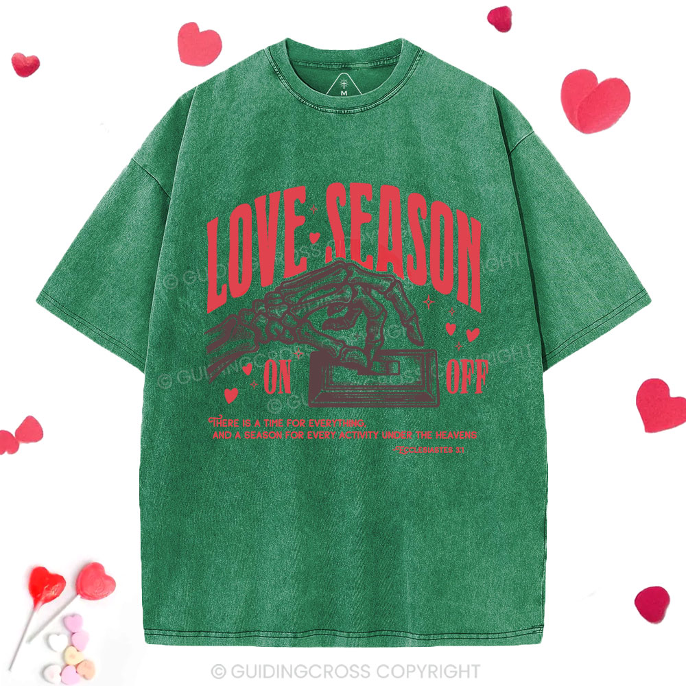 Love Season Christian Washed T-Shirt