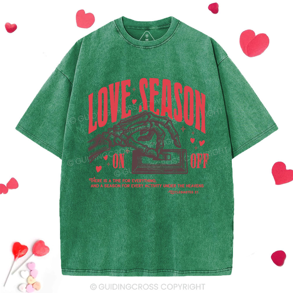 Love Season Christian Washed T-Shirt