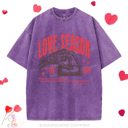 Love Season Christian Washed T-Shirt