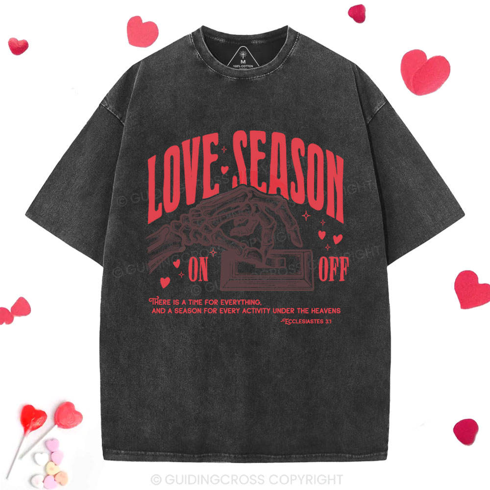 Love Season Christian Washed T-Shirt