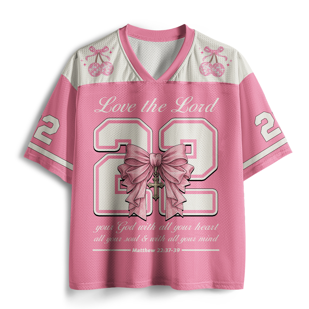 Love The Lord Christian Mesh Jersey