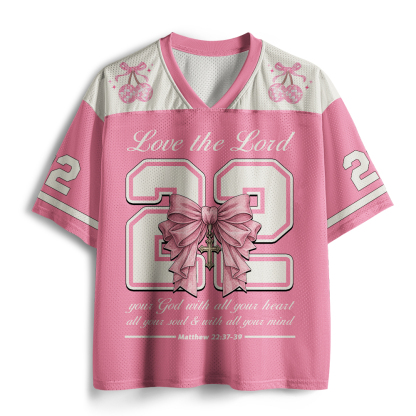 Love The Lord Christian Mesh Jersey