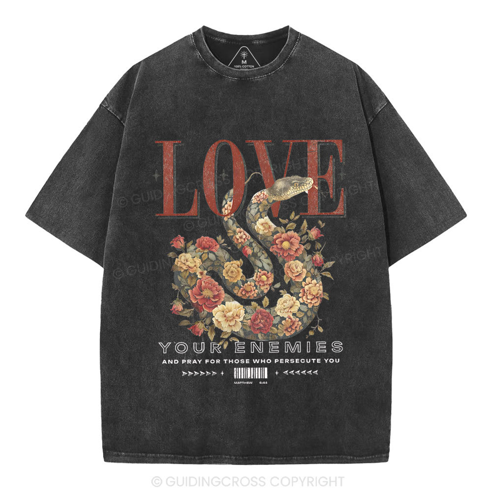 New-Sample Christian Washed T-Shirt Sale - GuidingCross