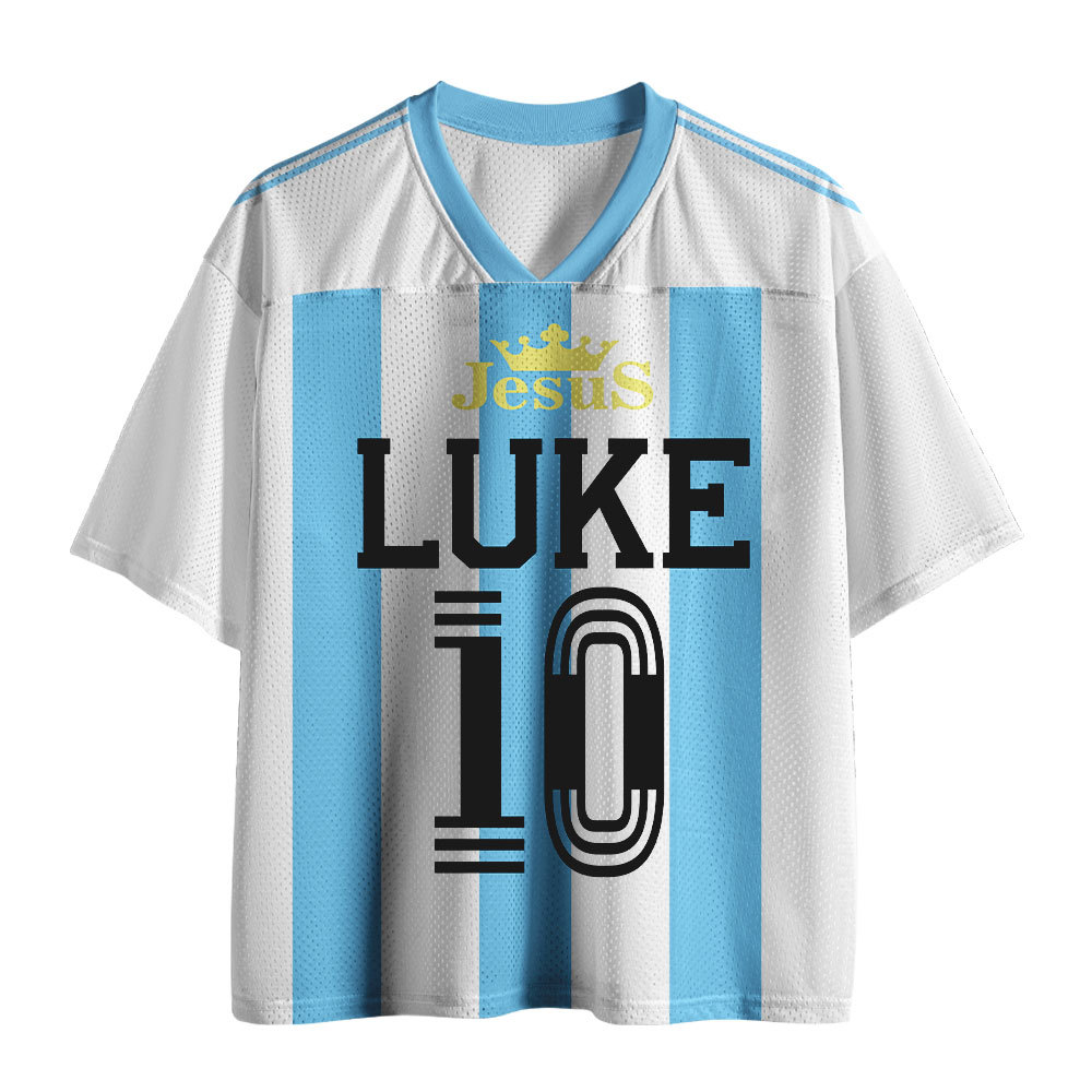 Love Your Neighbor Like Yourself Christian Mesh Jersey