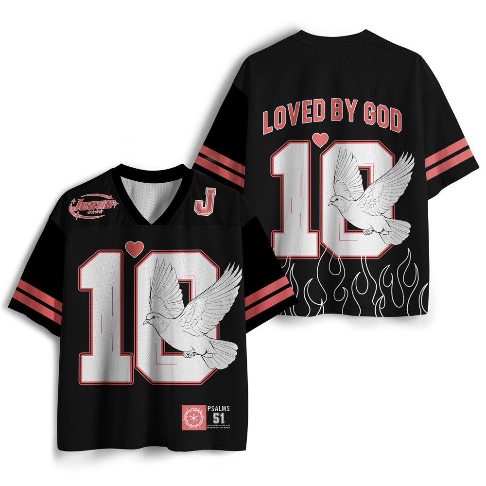 Loved By God Christian Mesh Jersey