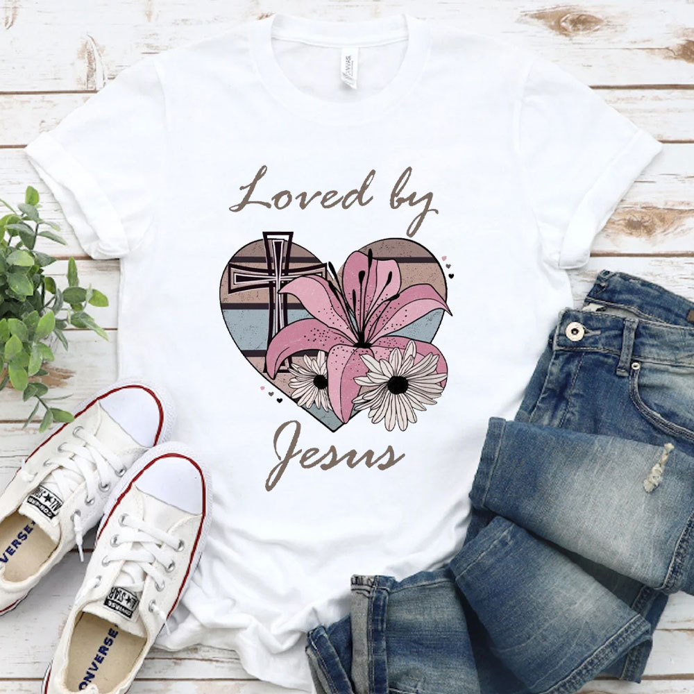 Loved By Jesus Christian T-Shirt