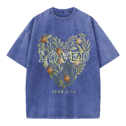 Loved Chirstian Washed T-Shirt