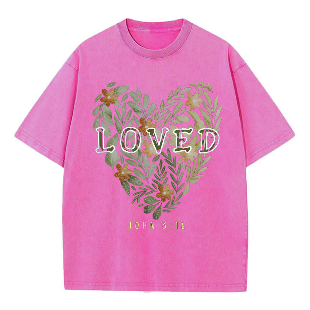 Loved Chirstian Washed T-Shirt