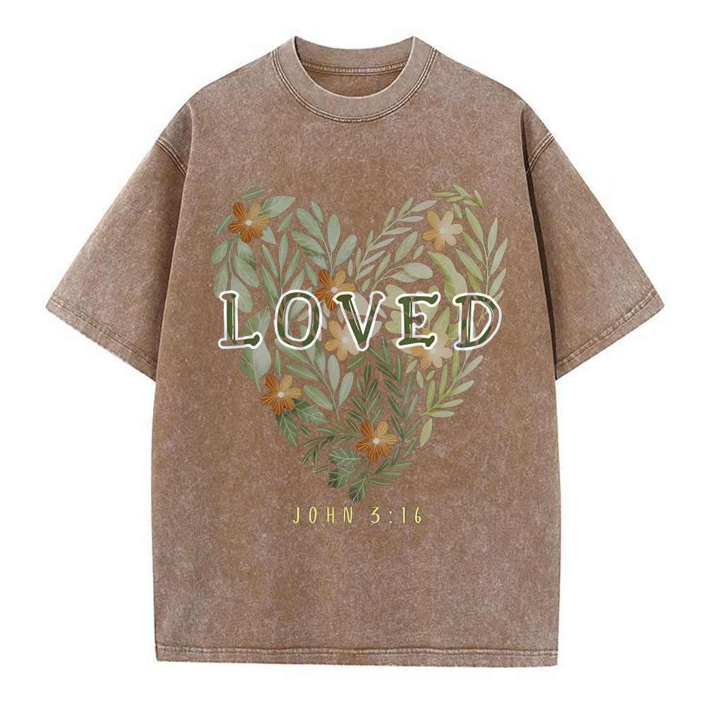 Loved Chirstian Washed T-Shirt