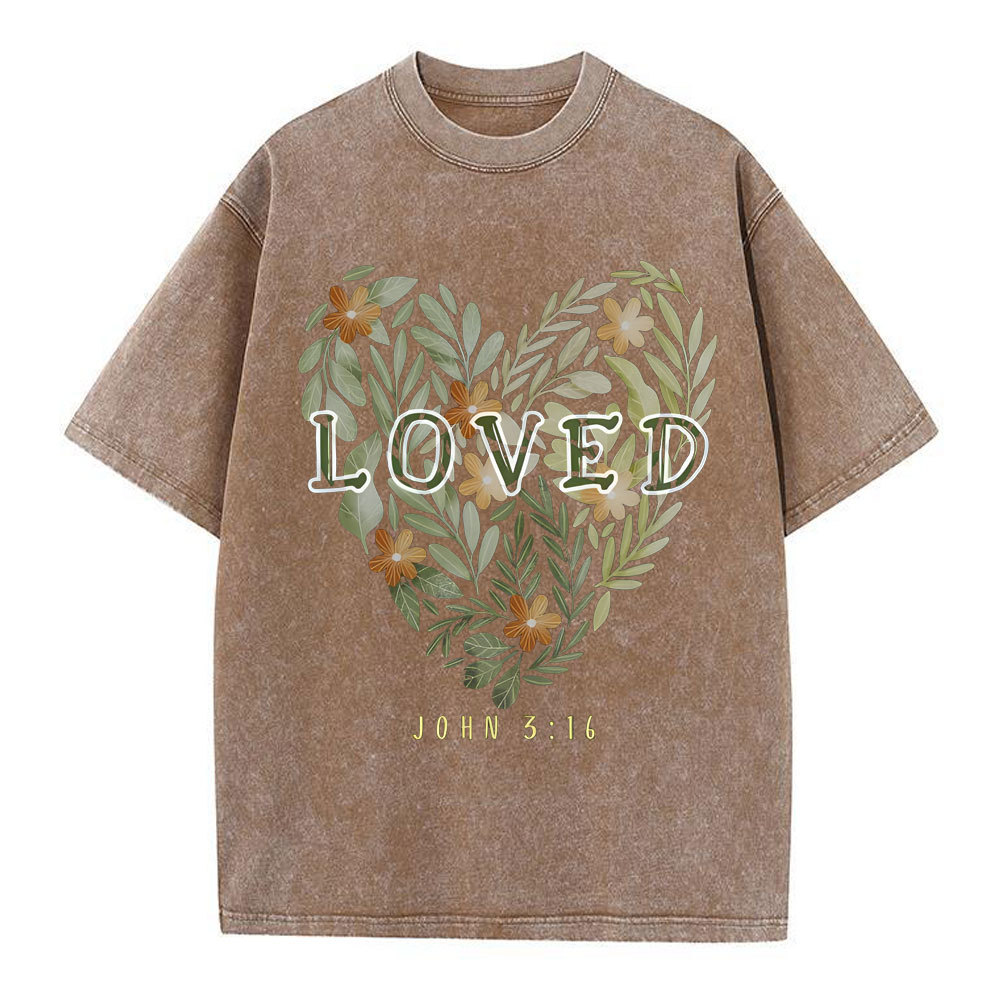 Loved Chirstian Washed T-Shirt