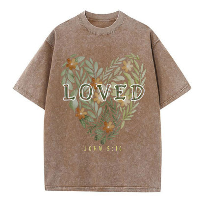 Loved Chirstian Washed T-Shirt
