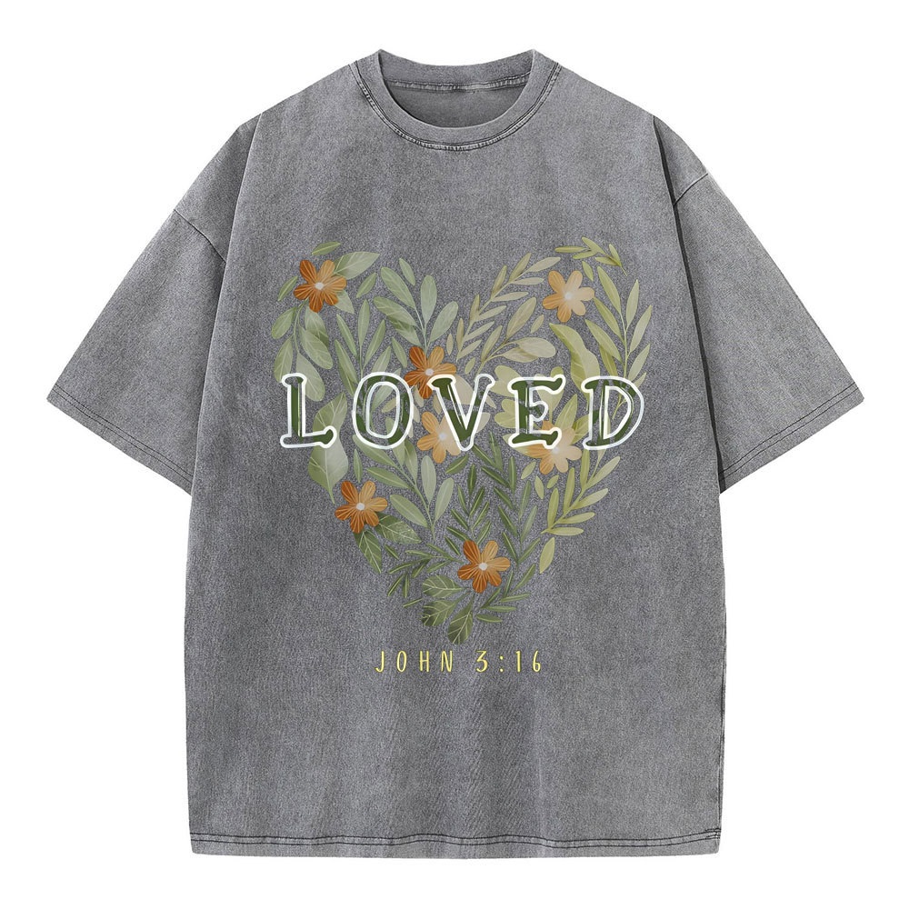 Loved Chirstian Washed T-Shirt