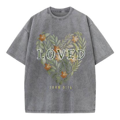 Loved Chirstian Washed T-Shirt