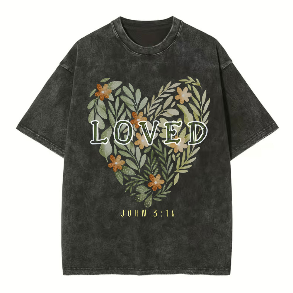 Loved Chirstian Washed T-Shirt