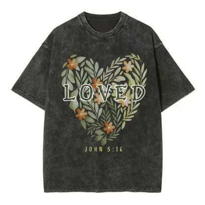 Loved Chirstian Washed T-Shirt