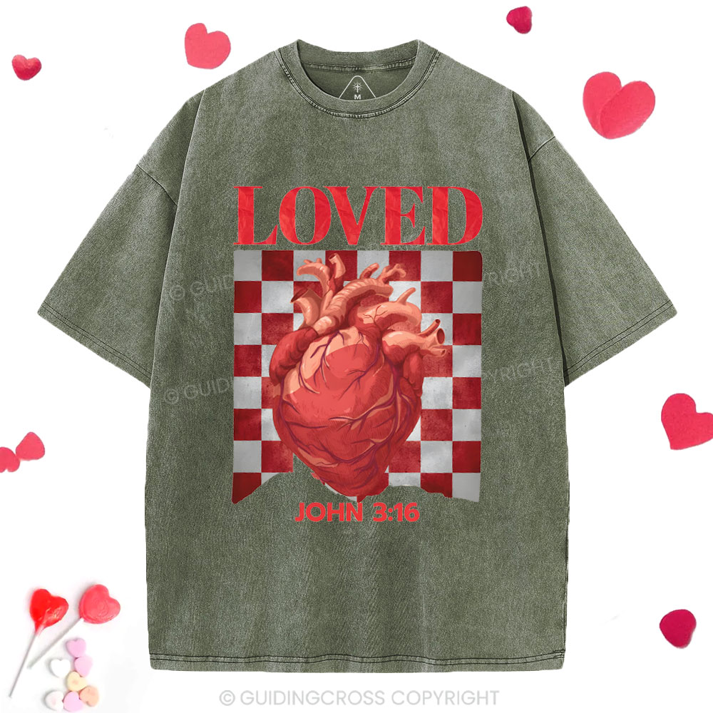 Loved Christian Washed T-Shirt