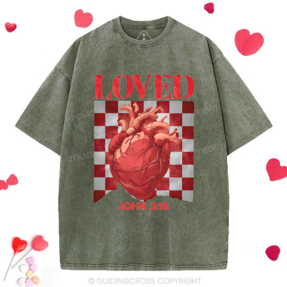 Loved Christian Washed T-Shirt