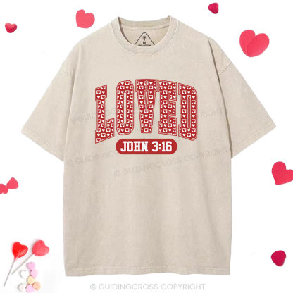 Loved Christian Washed T-Shirt
