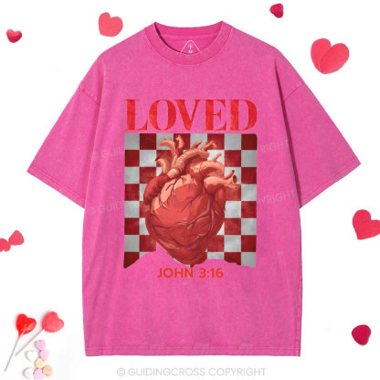 Loved Christian Washed T-Shirt