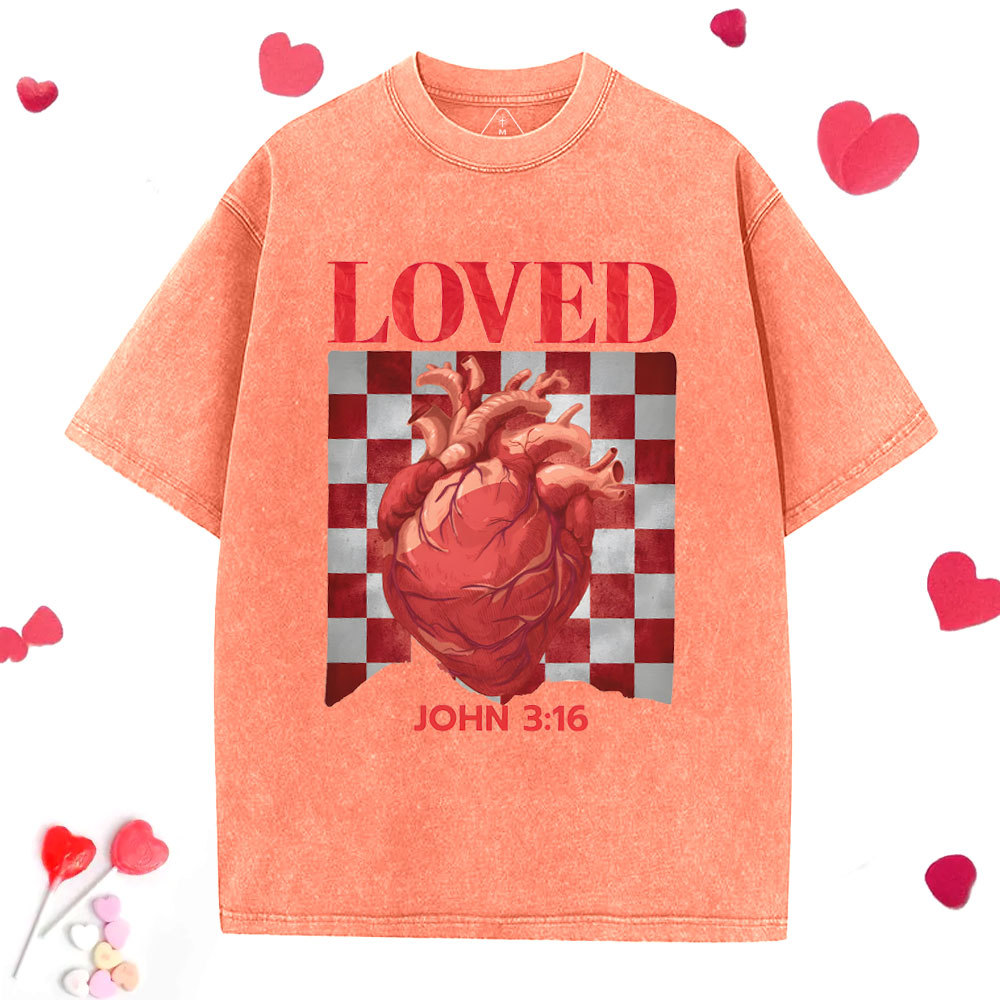 Loved Christian Washed T-Shirt