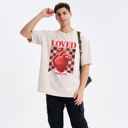 Loved Christian Washed T-Shirt