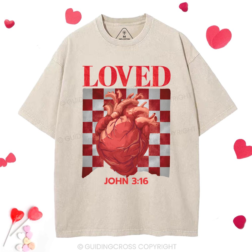 Loved Christian Washed T-Shirt